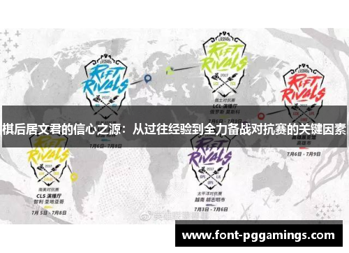 棋后居文君的信心之源：从过往经验到全力备战对抗赛的关键因素